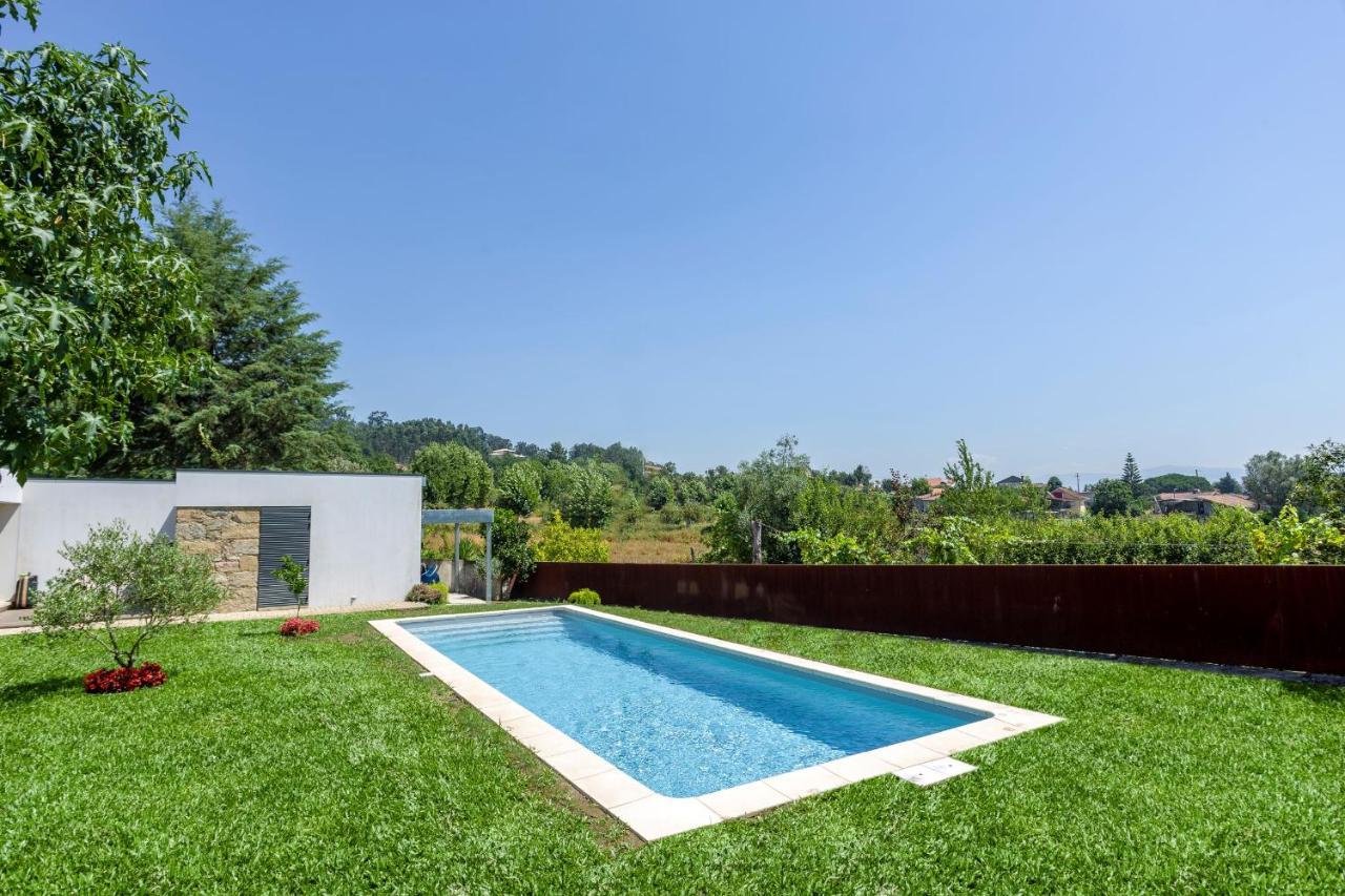 Casa Tarrio - Casa Privada Com 3 Quartos E Piscina Braga Esterno foto